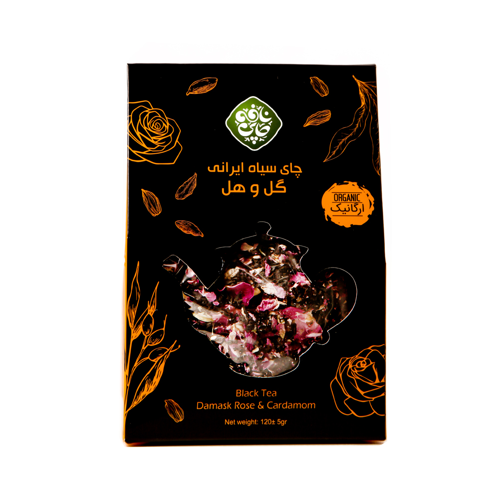 Black tea,Damask rose & Cardamom